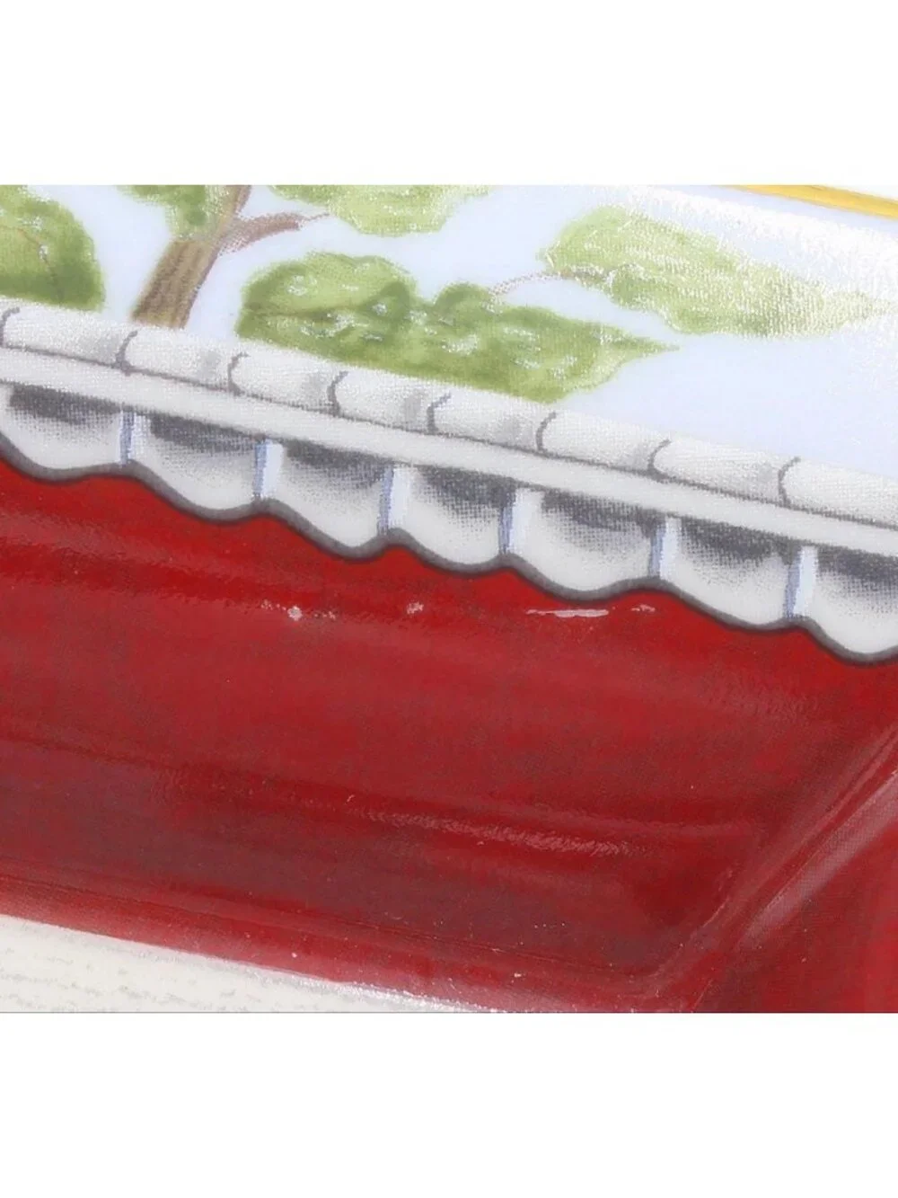 Hermes Ashtray Case White